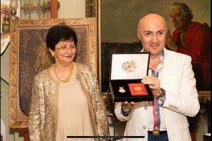 Декан ФФБ Седа Насибян Награждена медалью Лазаревского дома