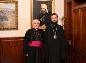 Председатель Отдела внешних церковных связей встретился с Апостольским нунцием в России